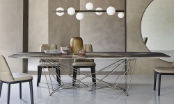 гостиные и столовые Cattelan Italia Gordon Crystalart